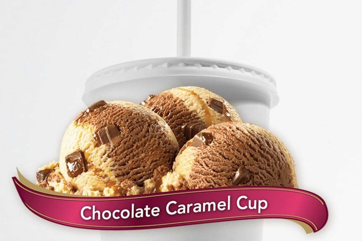 Chocolate Caramel Cup Milkshake