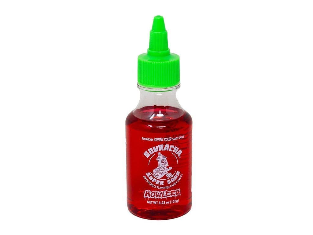 Howlers Souracha Sour Candy Sauce 120g Novelty Item