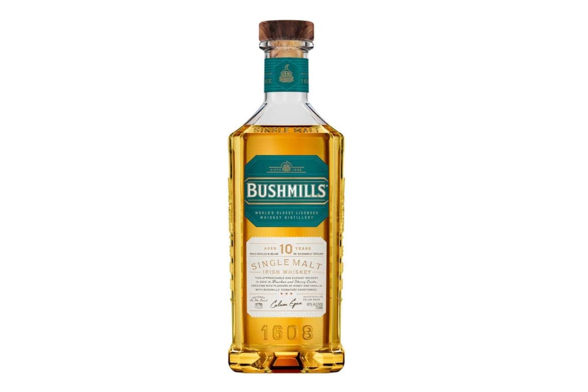 BUSHMILLS 10 YEAR SINGLE MALT IRISH WHISKEY (1 x 750 ML)