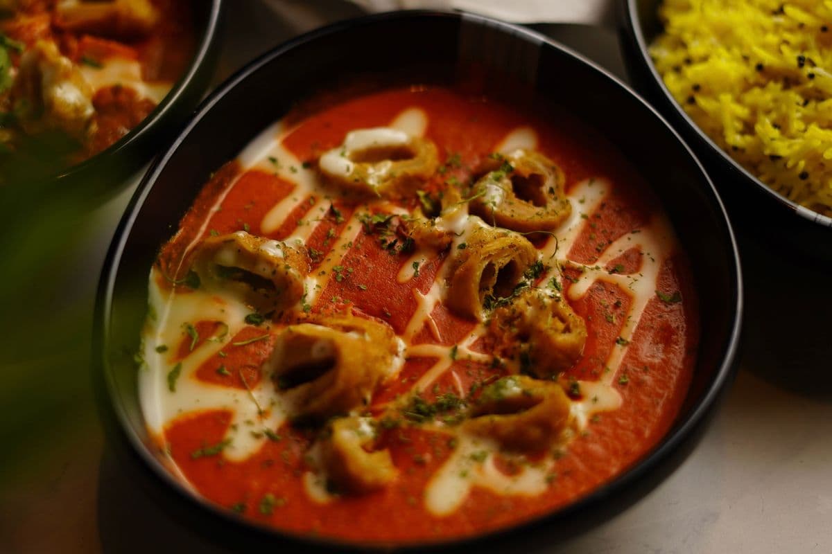Vegan No-Meat Butter Chicken (gluten)