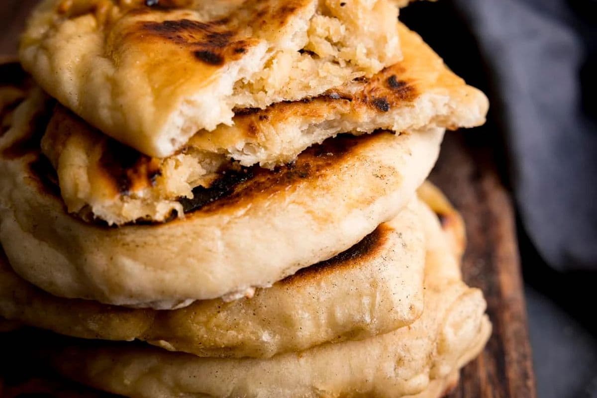 Coconut Naan Bread