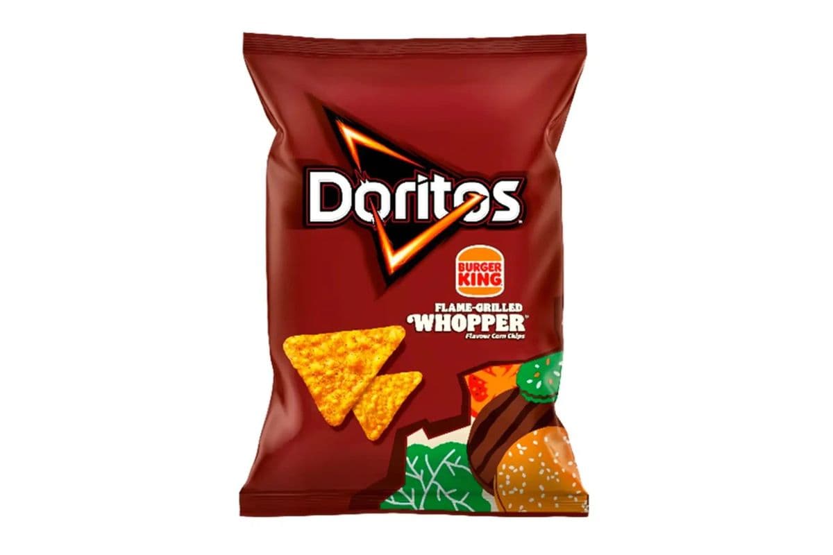 Doritos Burger King Flame Grilled Whopper (70g) (335 Cal)