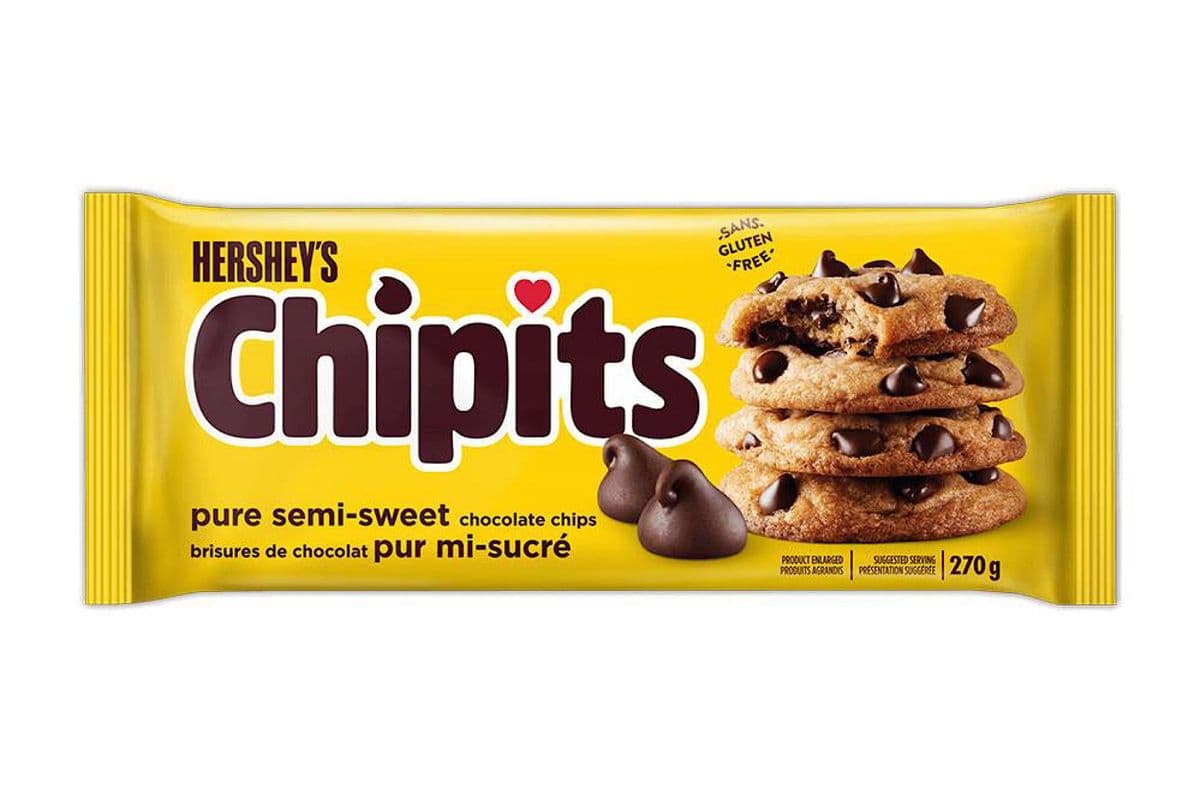 Hershey's Chipits - Brisures de chocolat Pur Mi-Sucré / Pure Semi-Sweet Chocolate Chips