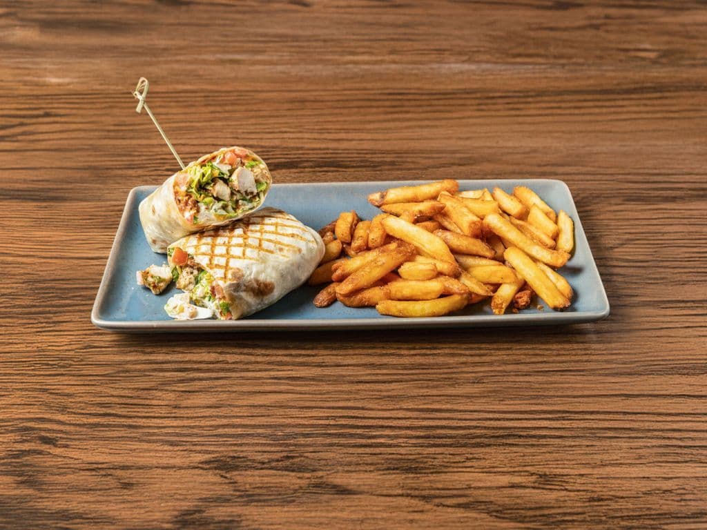 Grilled Chicken Club Wrap