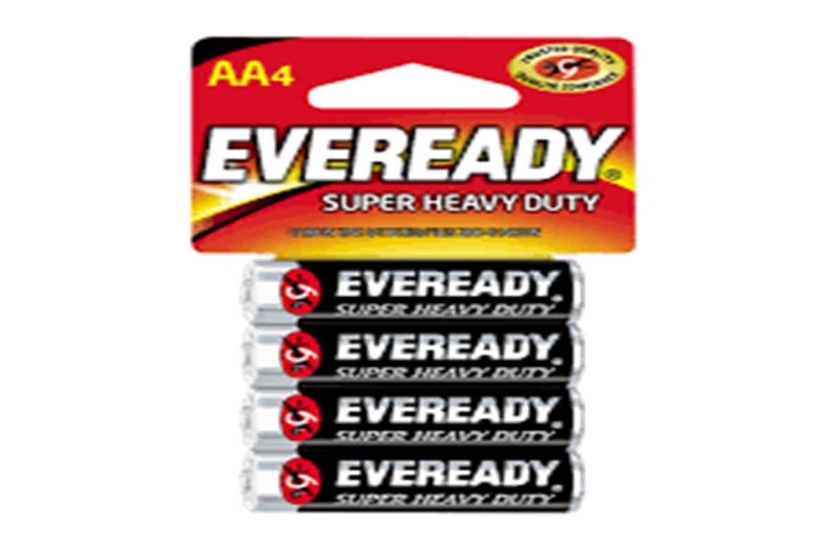 Eveready AA4 batteries (4)