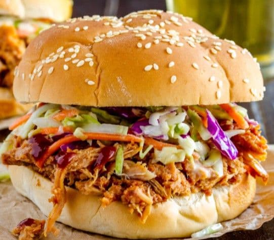 High End Bistro Pulled Pork Sandwich
