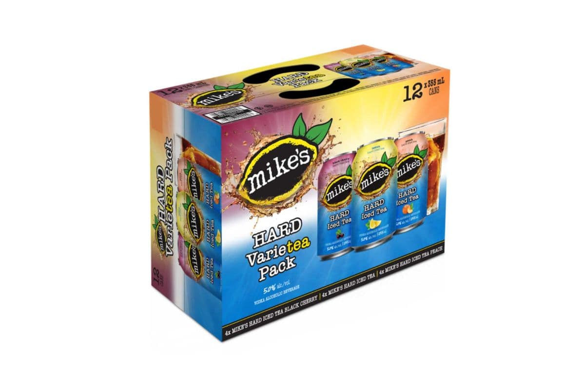 Mike's Hard Iced Tea Variety Pack (12 x 355 ml Cans)