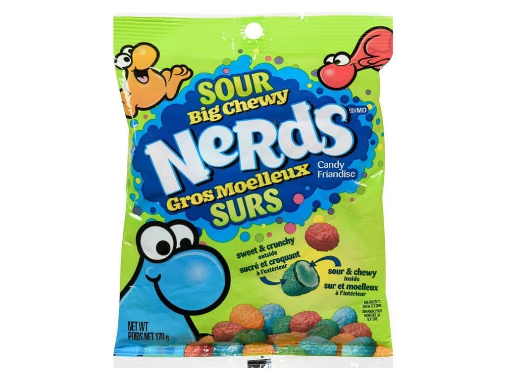 Nerds Big Chewy Sour 170g Candy Bag