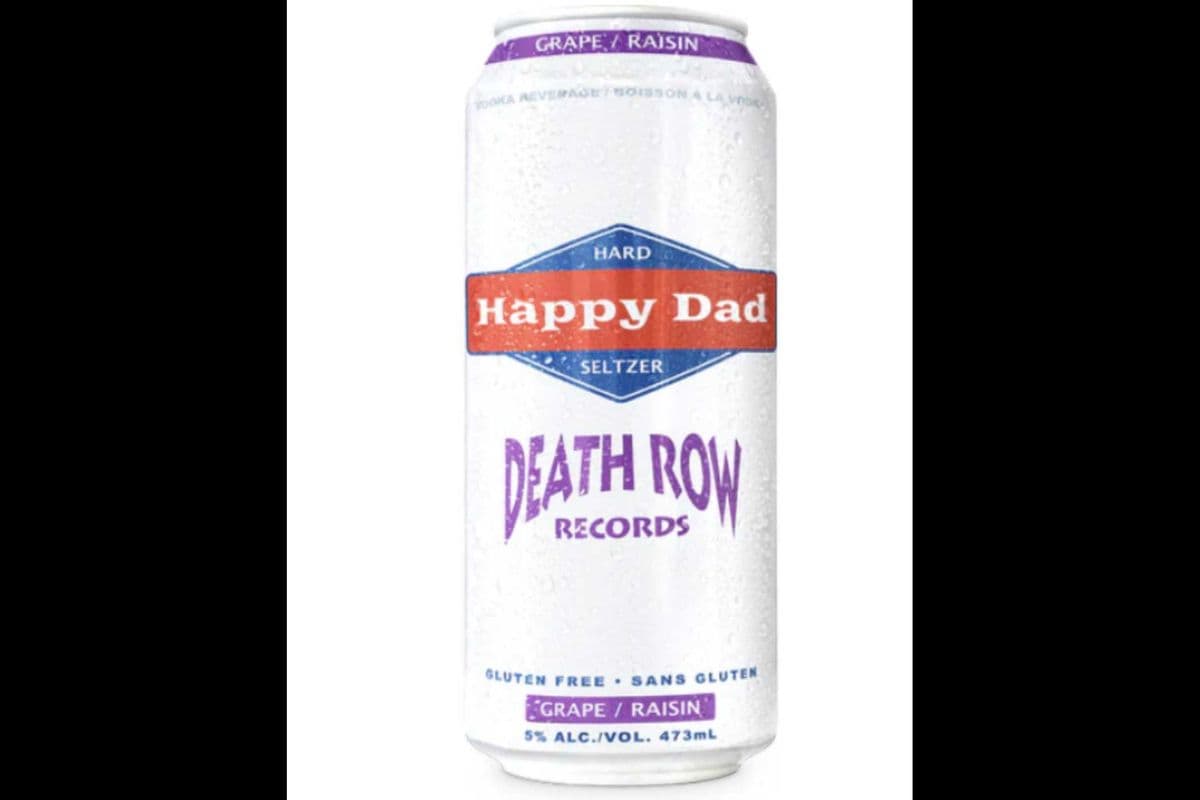 Happy Dad Hard Seltzer Grape (1 x 473 ml)