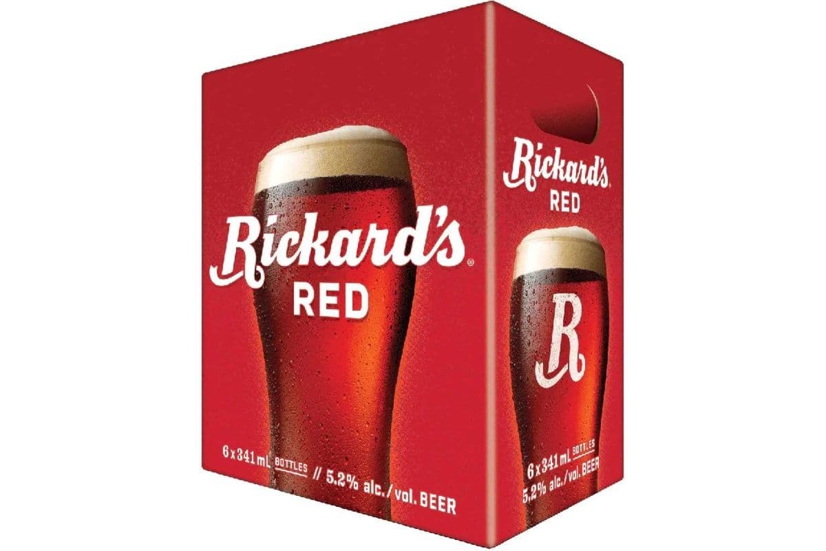 Rickard's Red (6 bottles) (6 x 341 mL)