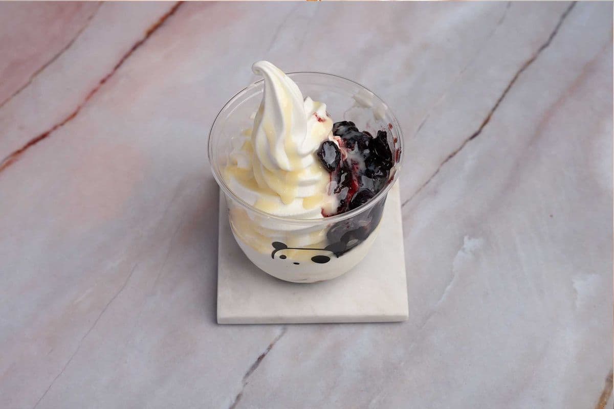 Handmade Blueberry Sundae