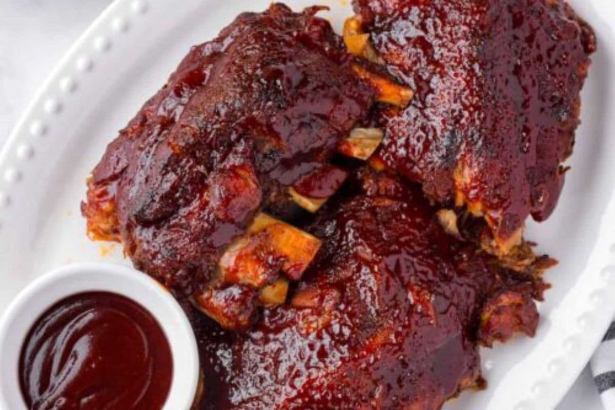 Maple Bacon BBQ Baby Back Ribs