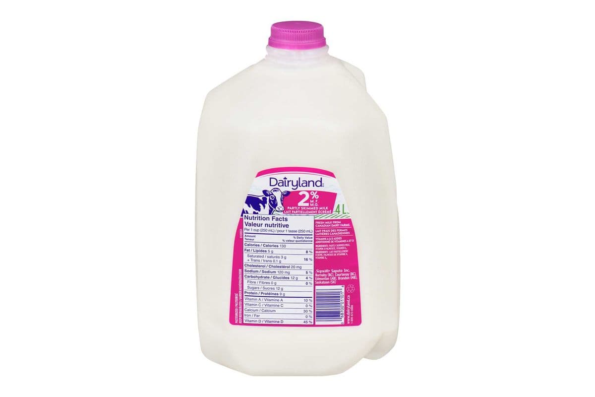 Dairyland - Milk 2% (4L)