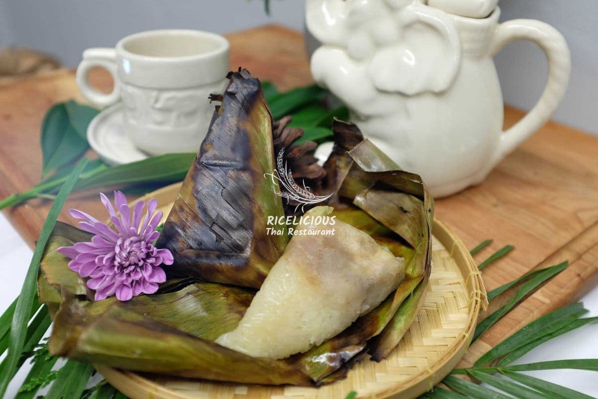 RD8. Grilled Sticky Rice with Taro