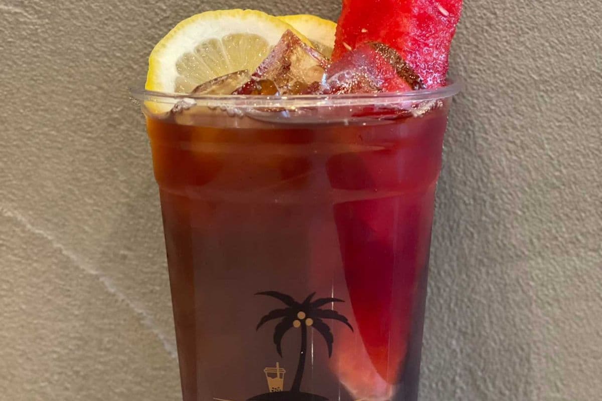 西瓜柠檬冰茶 Lemon Tea with Watermelon