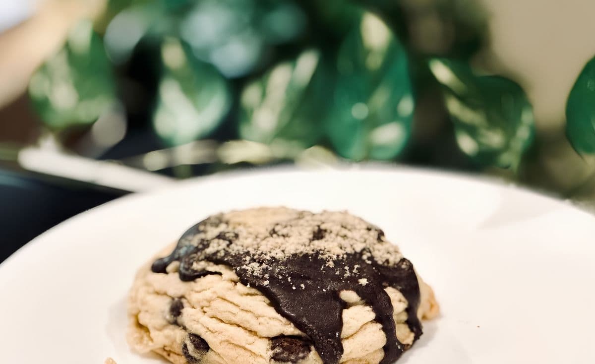 Vegan Smores Filled Gourmet Cookie
