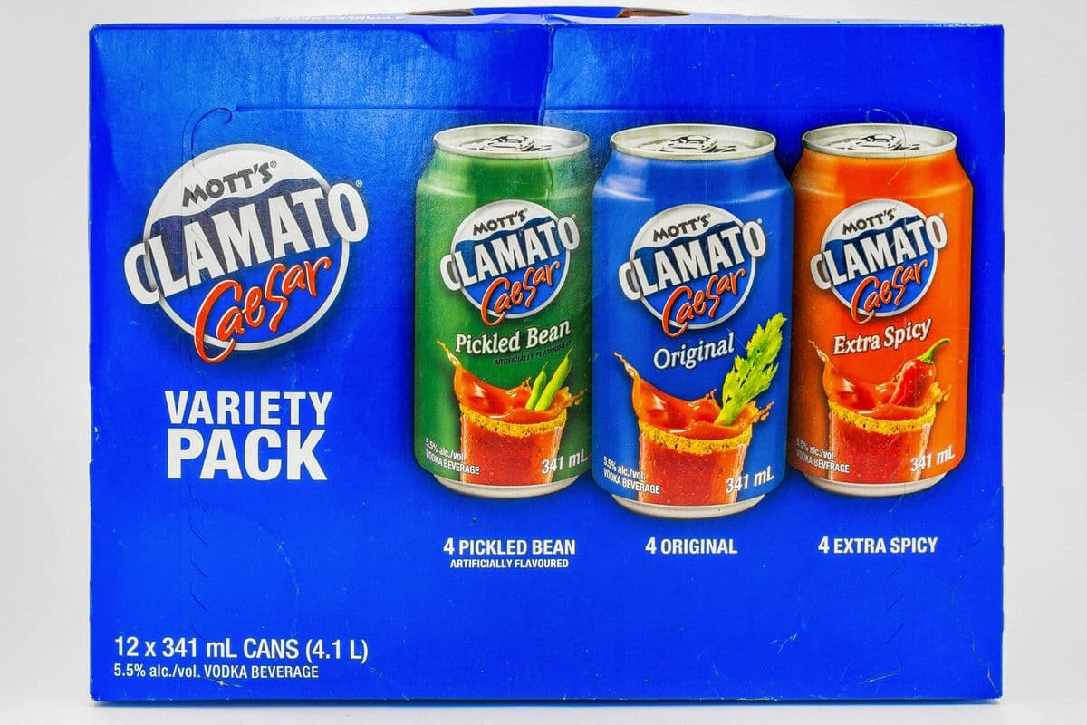 motts Clamato Variety pack (12 x 341ml )