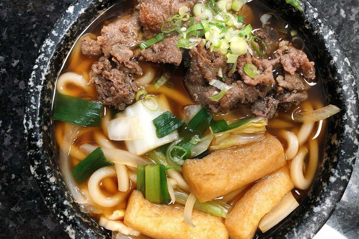 Beef Udon Soup