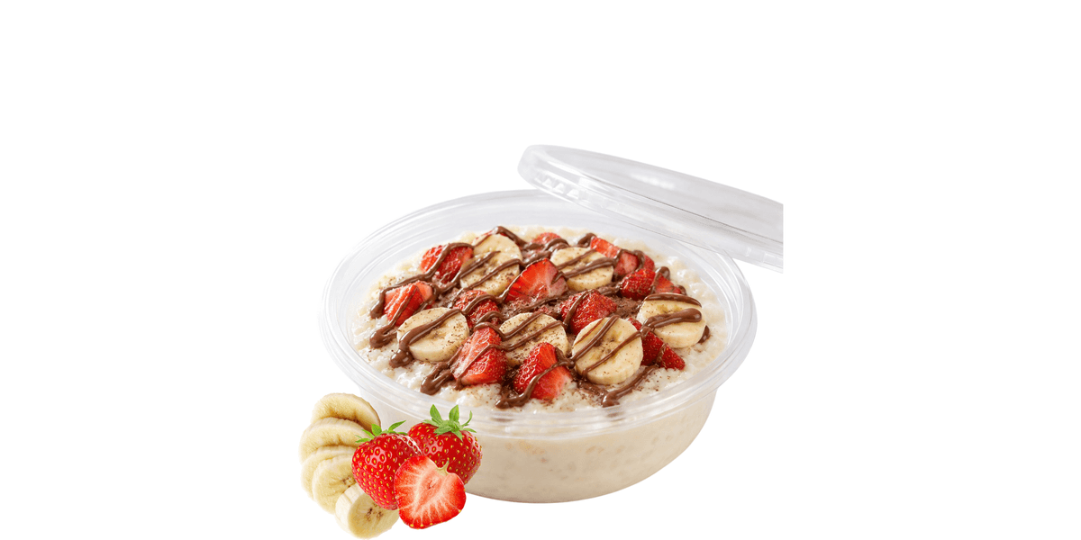 Riz au Lait Fraise-Banane Chocolat