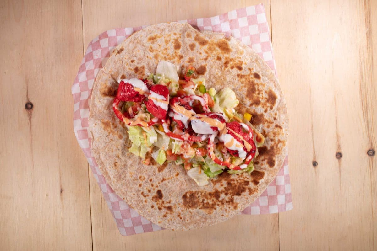 Afghan Tandoori Wrap