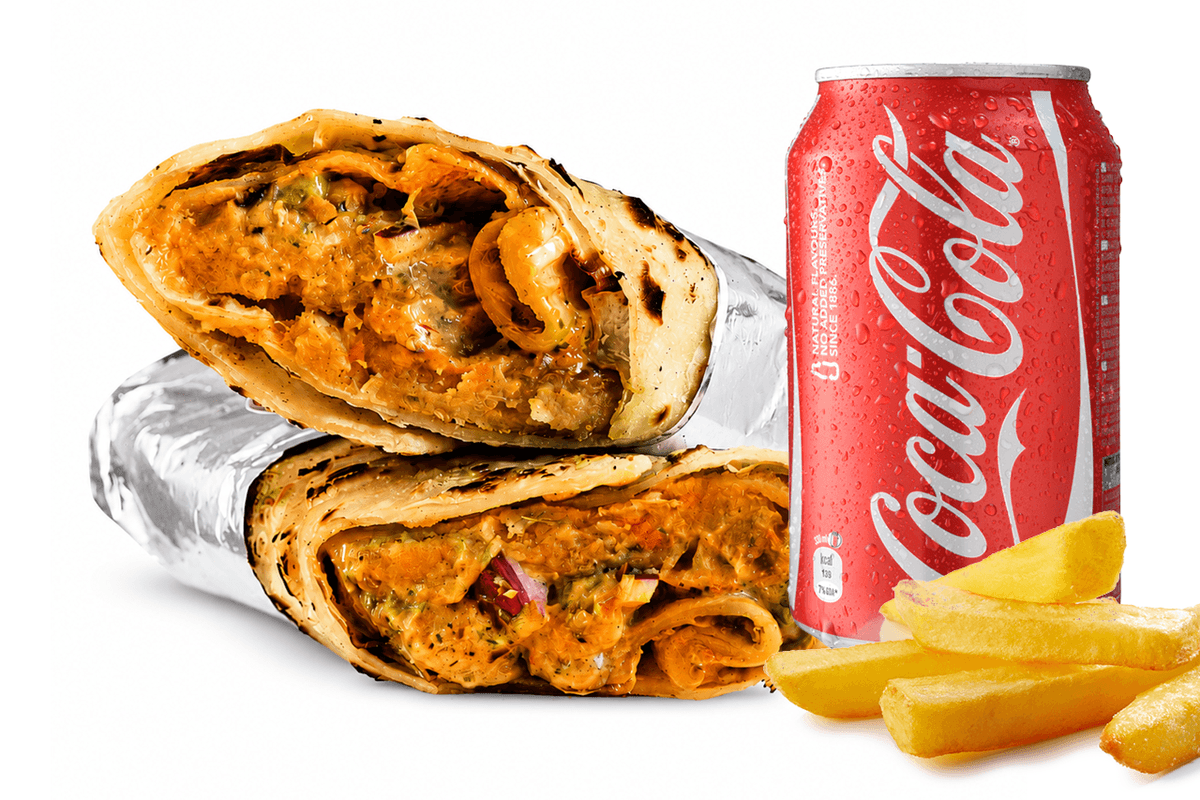 Zesty Aloo Roll Meal