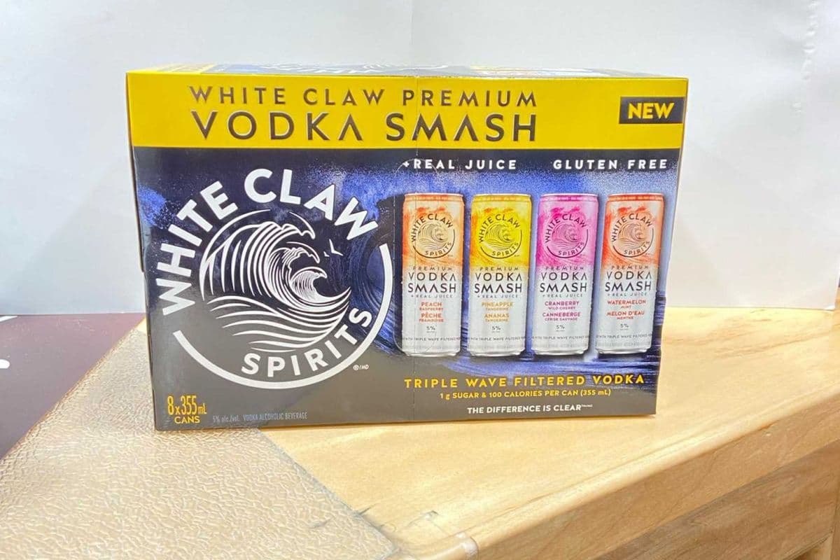 WHITE CLAW VODKA SMASH MIX 8PK (1 x 8X355ML)