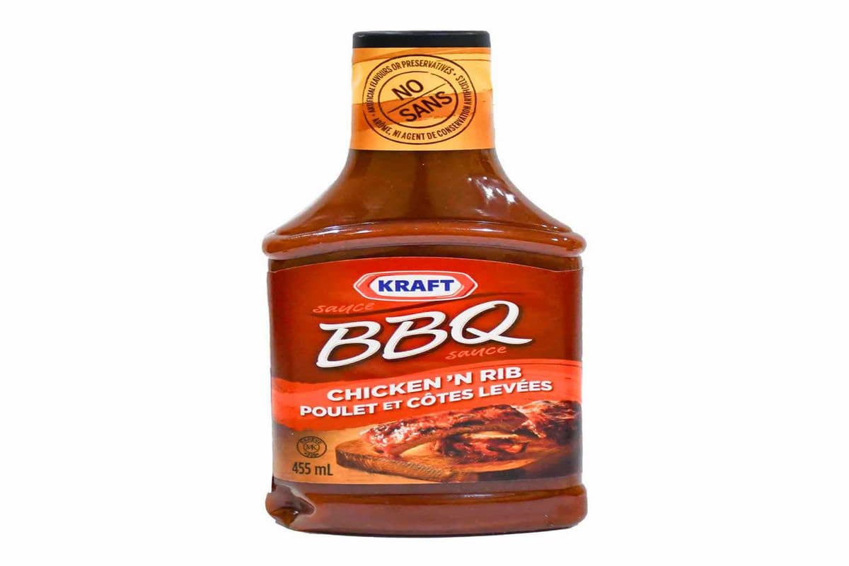 KRAFT SAUCE BBQ CHICKEN 'N RIB (455ML) (45 Cal)