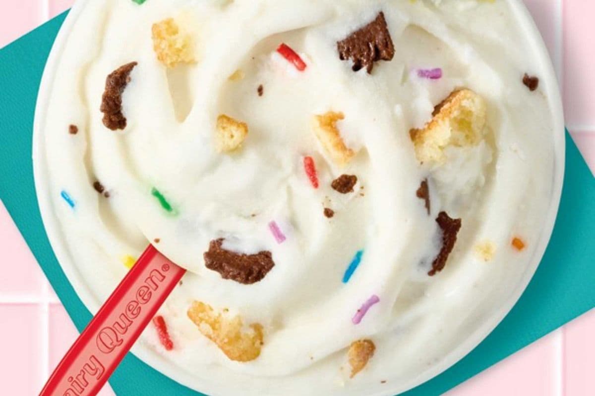 New Choco Frosted Donut Blizzard® Treat