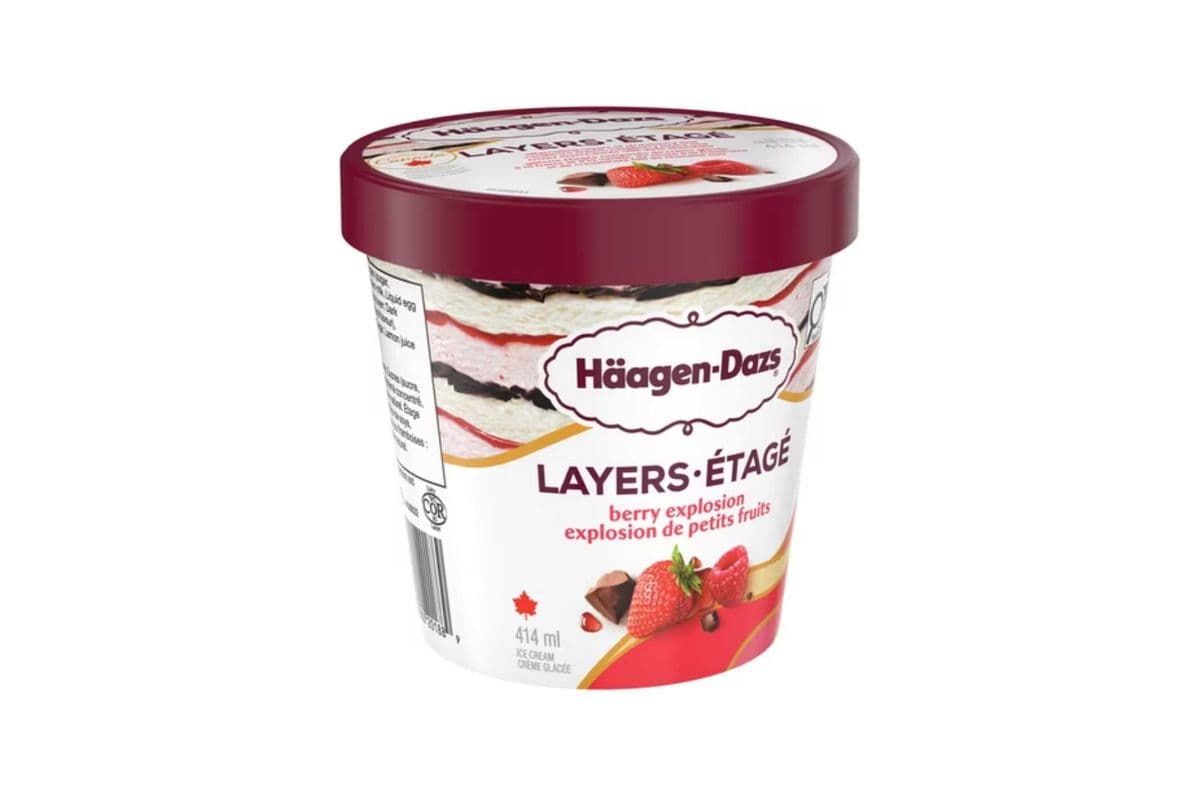 Hägen-Dazs Layers Berry Explosion (414 ml)