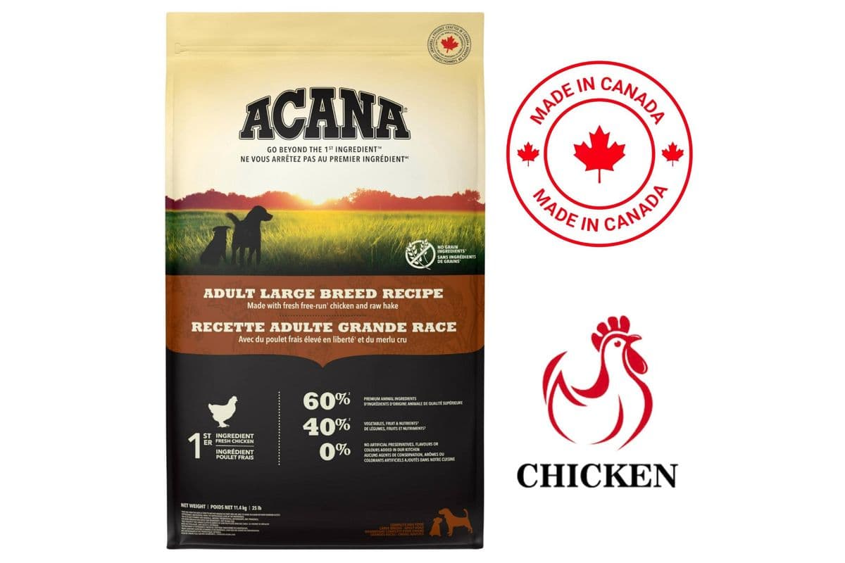 Acana - Adult Chicken Large Breed Dry Dog Food (24 lbs)