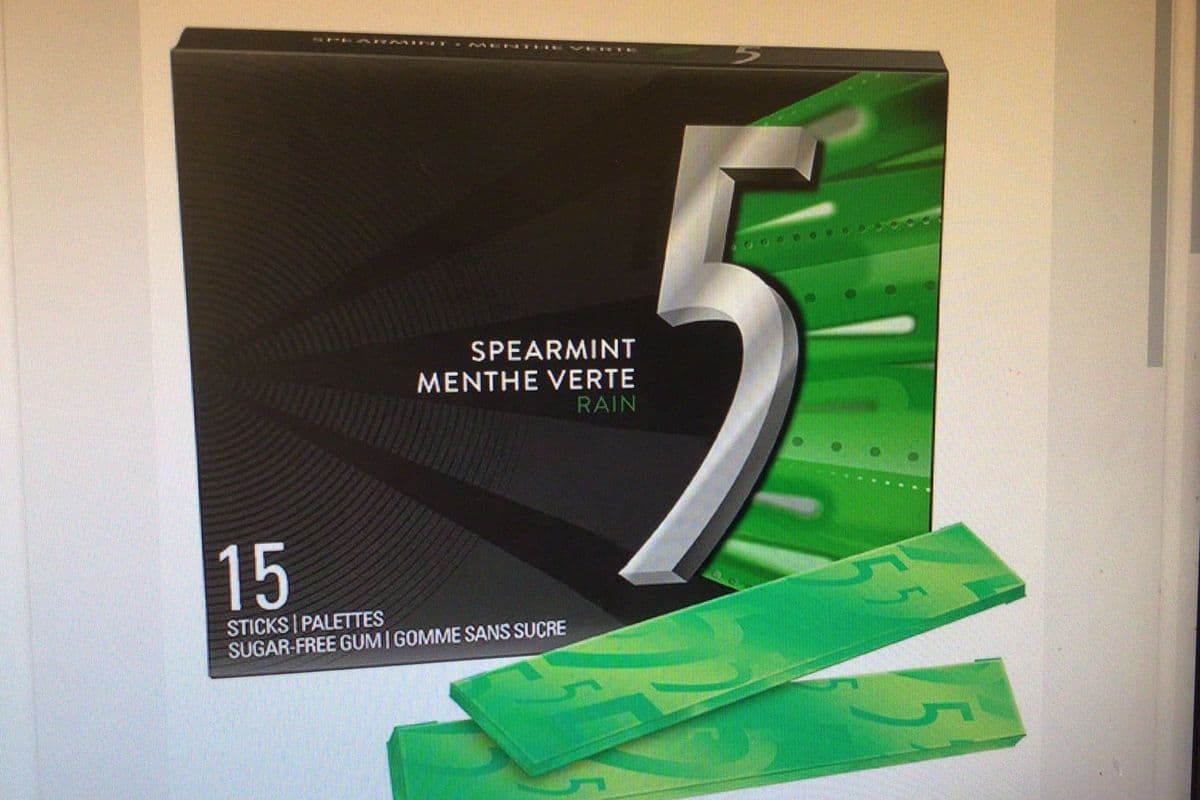 5 Spearmint Menthe Verte Rain (15 in Pack)