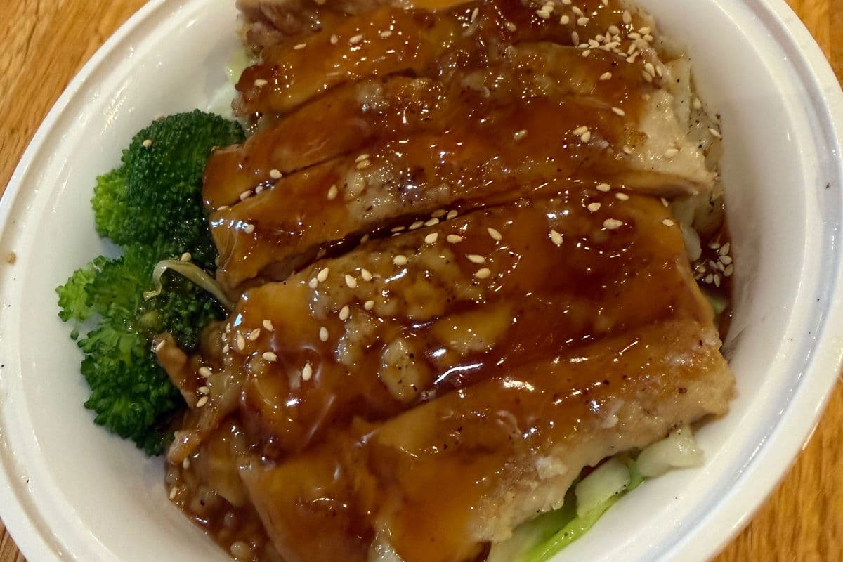 Chicken teriyaki don + Chicken teriyaki Don (free)