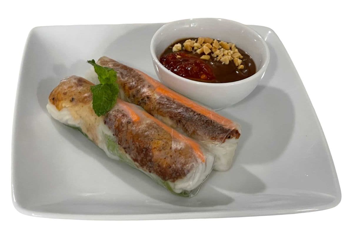 A2. Grilled Pork Fresh Rolls (2 rolls)