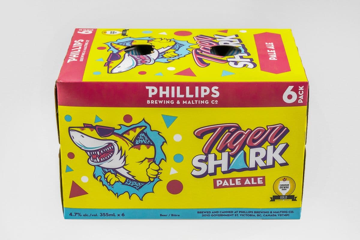 Phillips Tiger Shark (6 x 355 ml Cans)