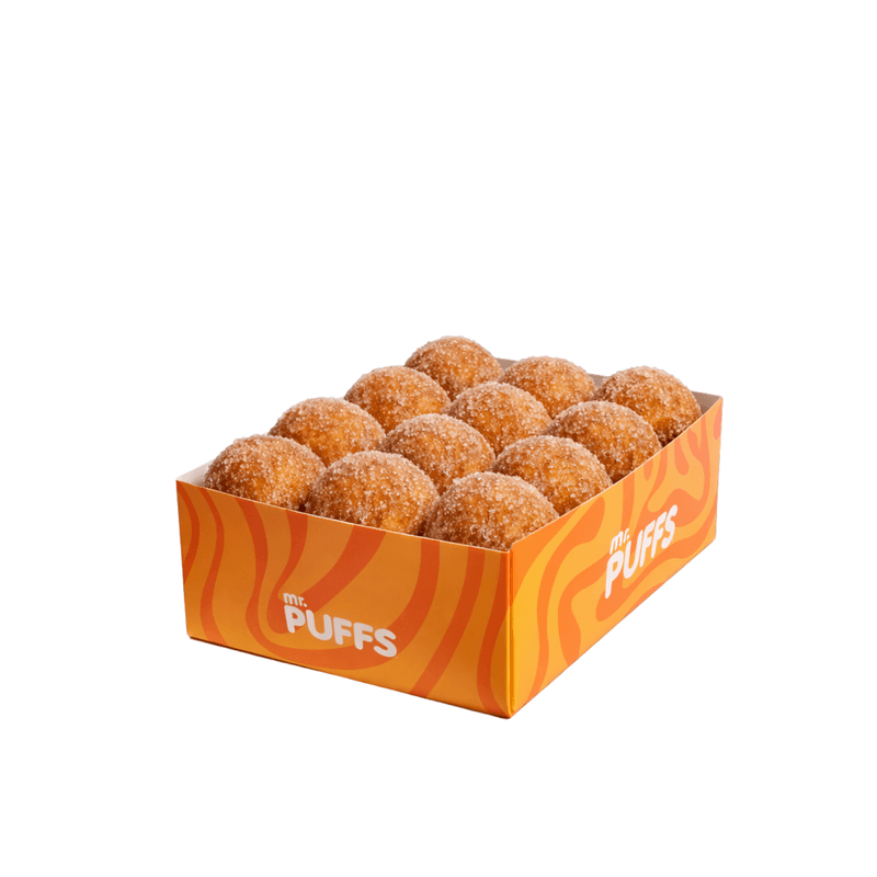 2 Boîtes de 12 Puffs Sucre Cannelle / 2 Boxes of 12 Puffs Cinnamon Sugar