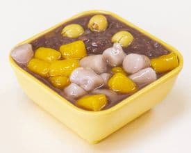 Taro Ball Red Bean Soup - 芋圆红豆沙