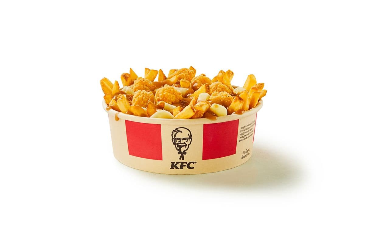 Poutine au poulet Pop-Corn grand format / Large Popcorn Chicken Poutine