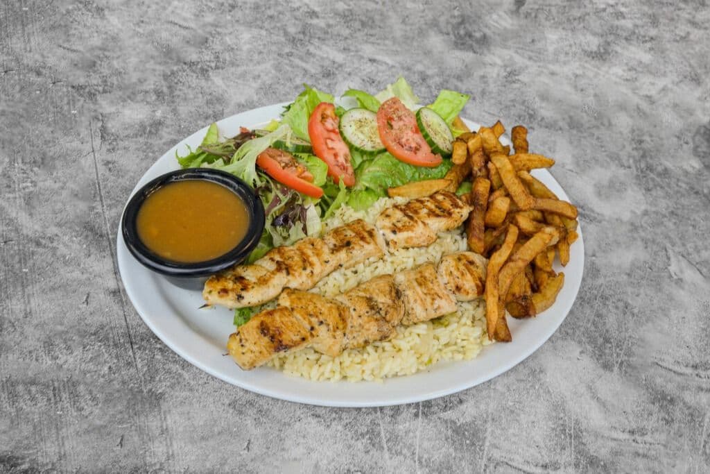 Brochette de poulet / Chicken Skewer
