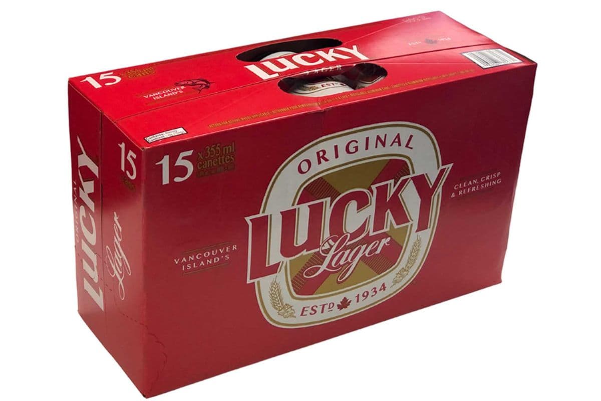 LUCKY LAGER ORIGINAL 15 PACK (1 X 15*355ML) (1 x 355ML)