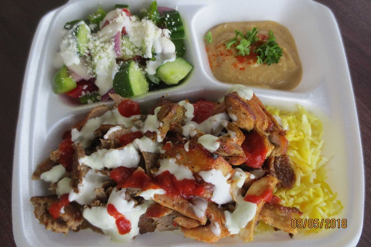 Chicken Rice Platter