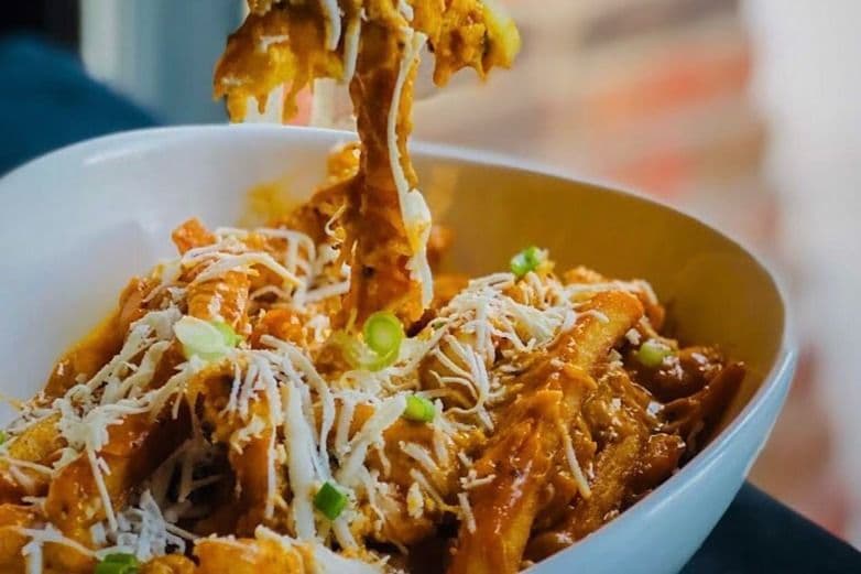 Masala Chaap Loaded Poutine