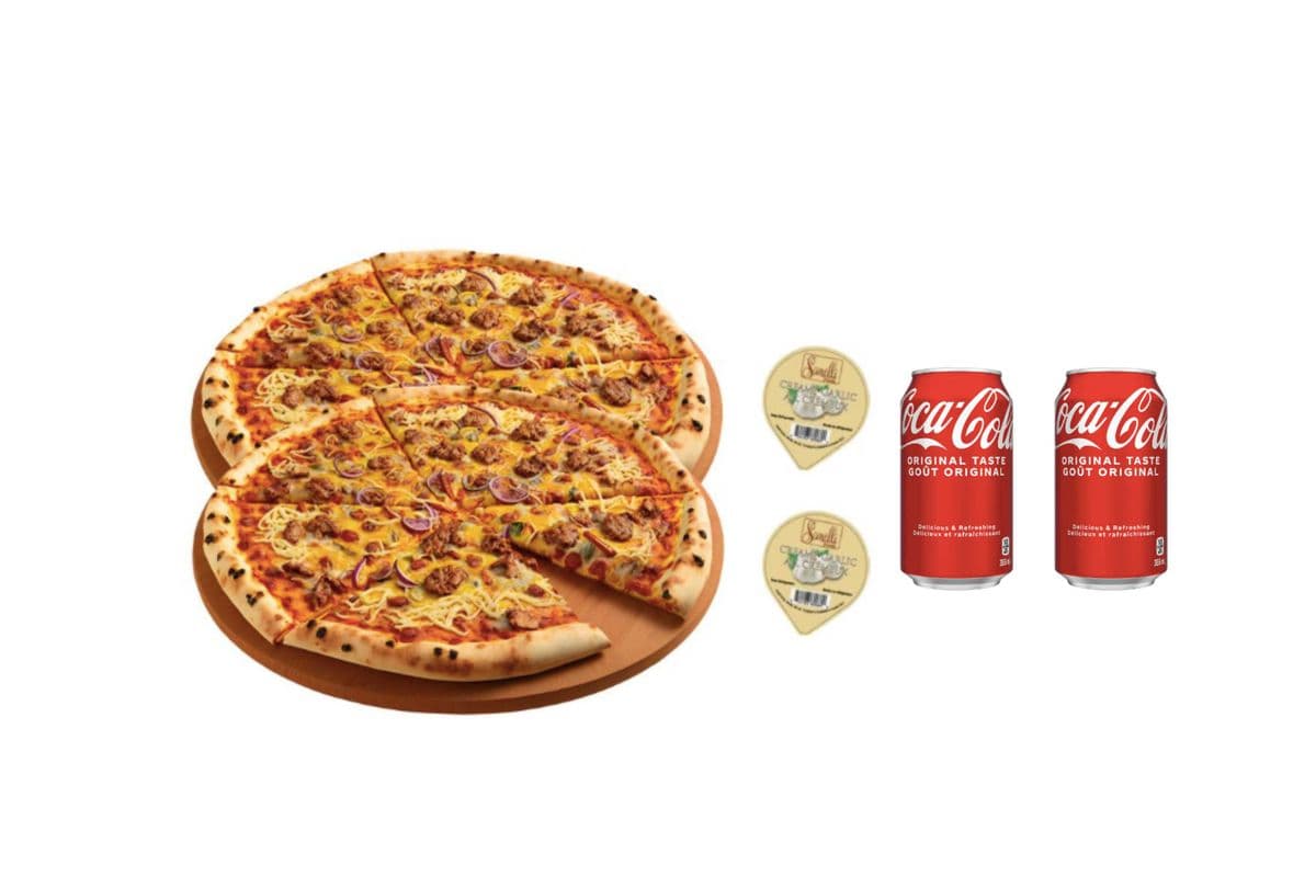 Two Medium Pizzas