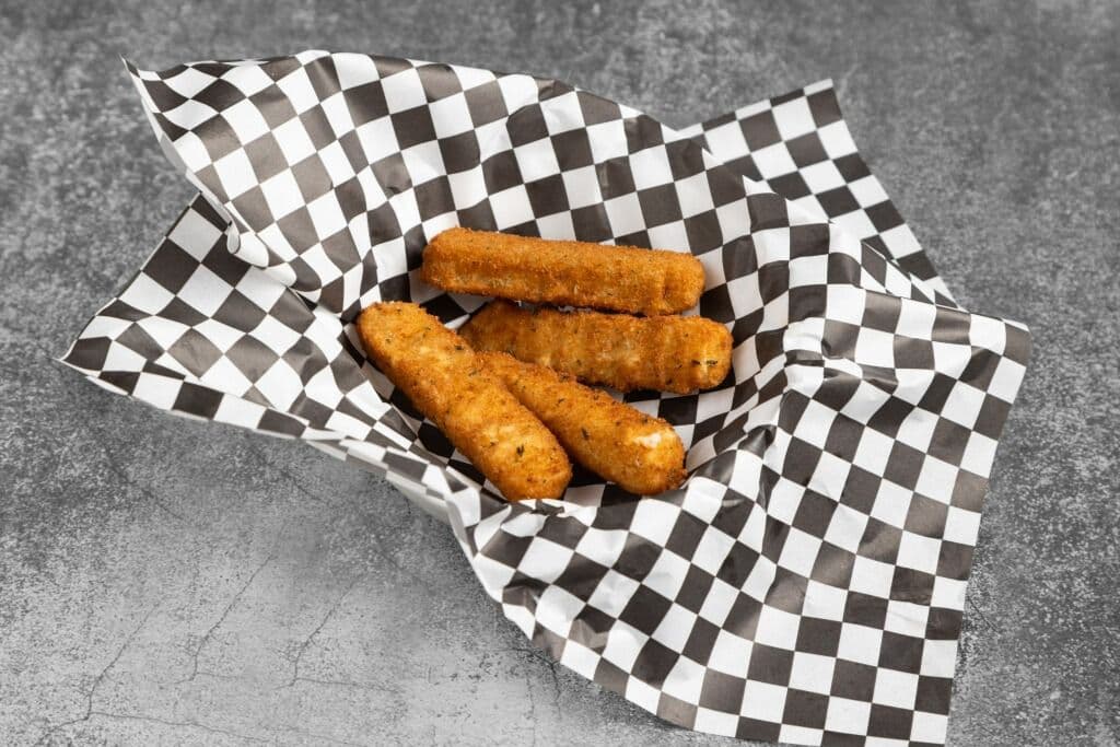 Mozzarella Sticks and One Dip
