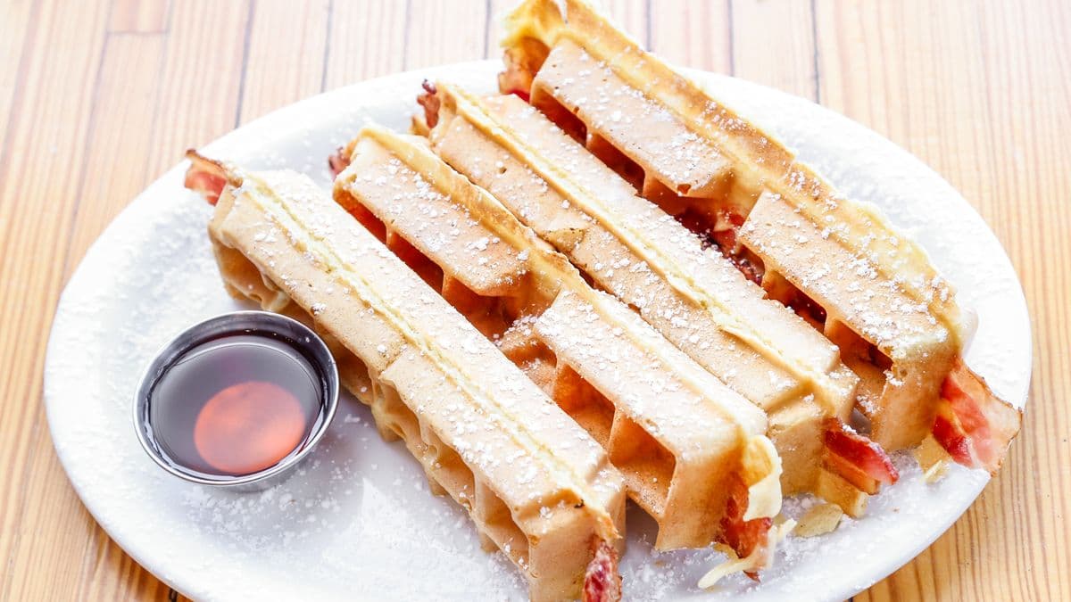Waffle Bacon