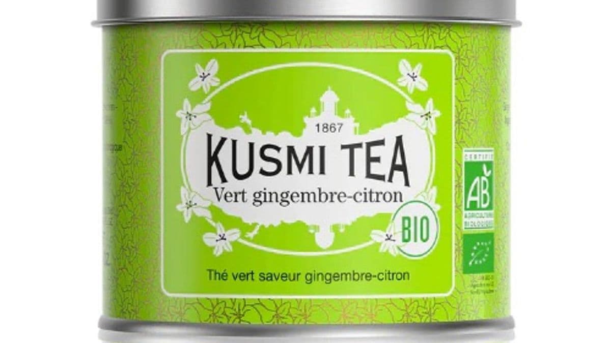 Green Ginger Lemon (Organic) Kusmi Tea 100g