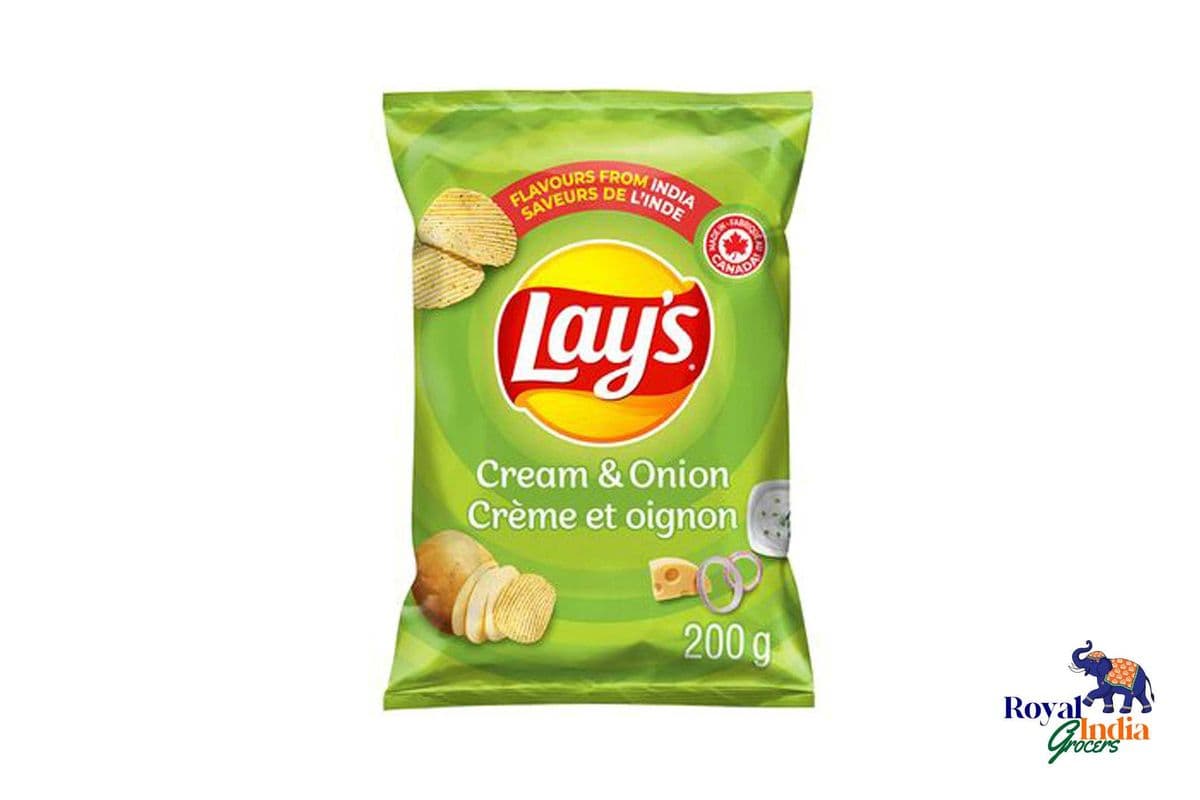 Lay's Cream & Onion Chips (200 g)