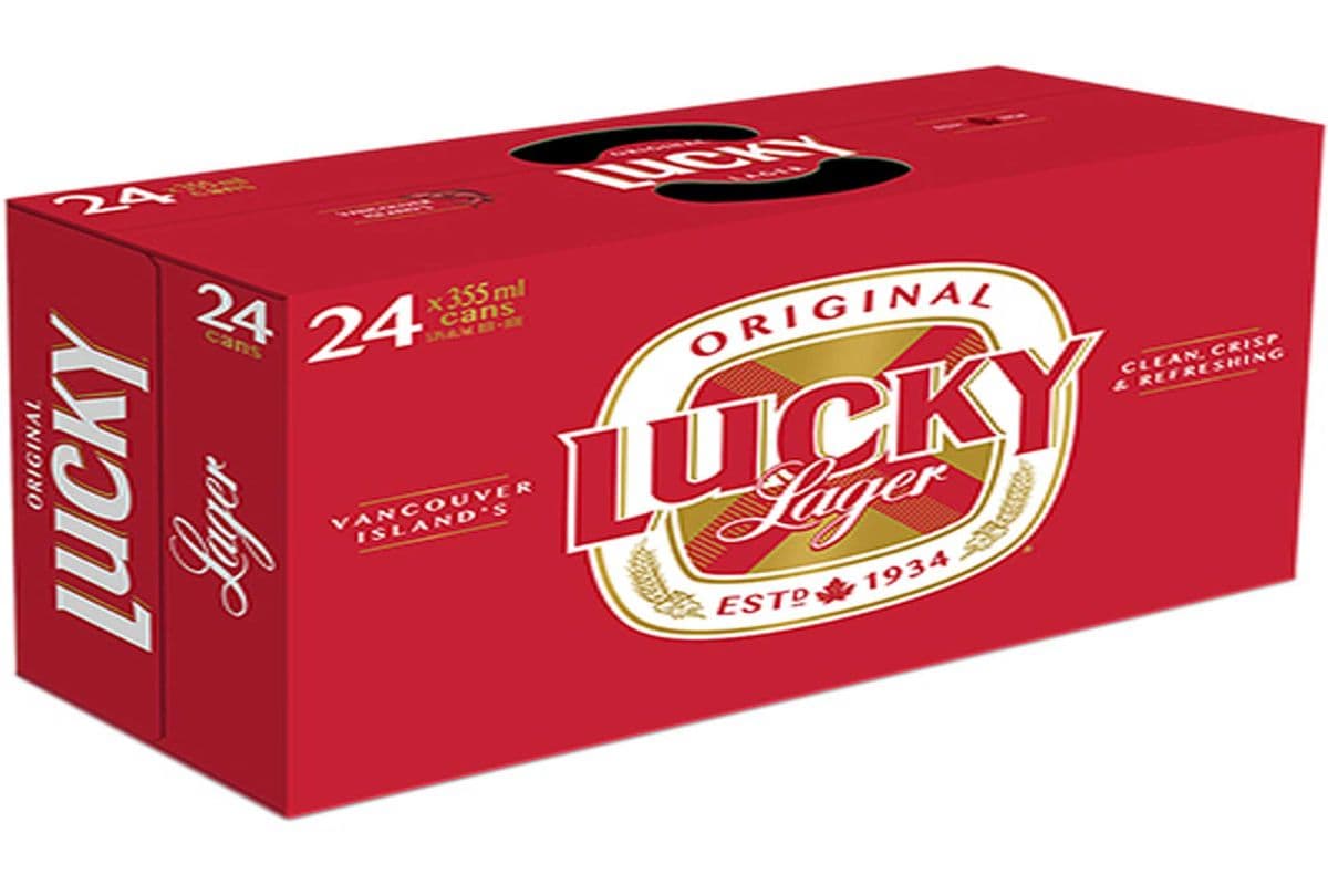 Lucky Lager 24 Cans (24 x 355ml)