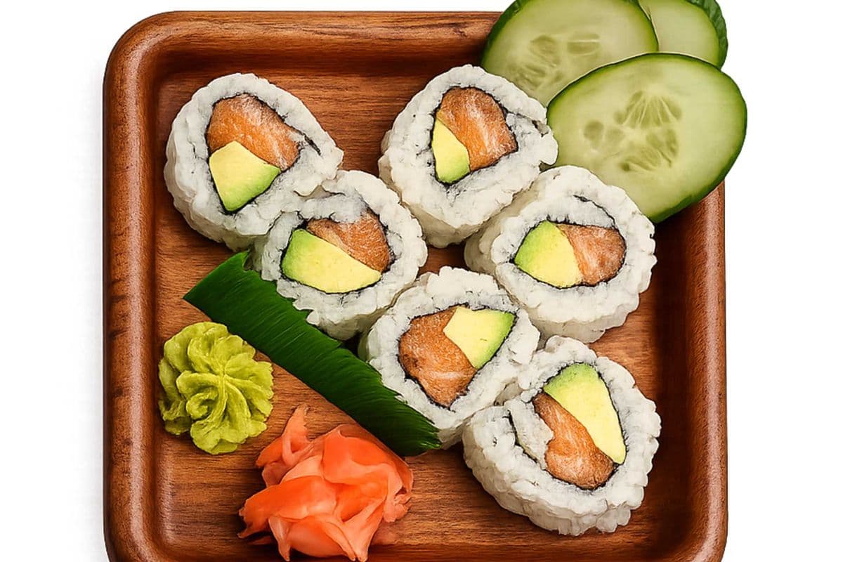 Salmon Avocado Roll 6pcs