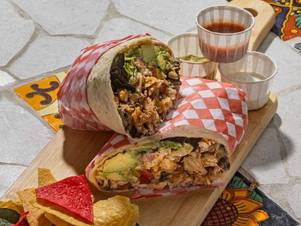 Chicken Fajita Burrito