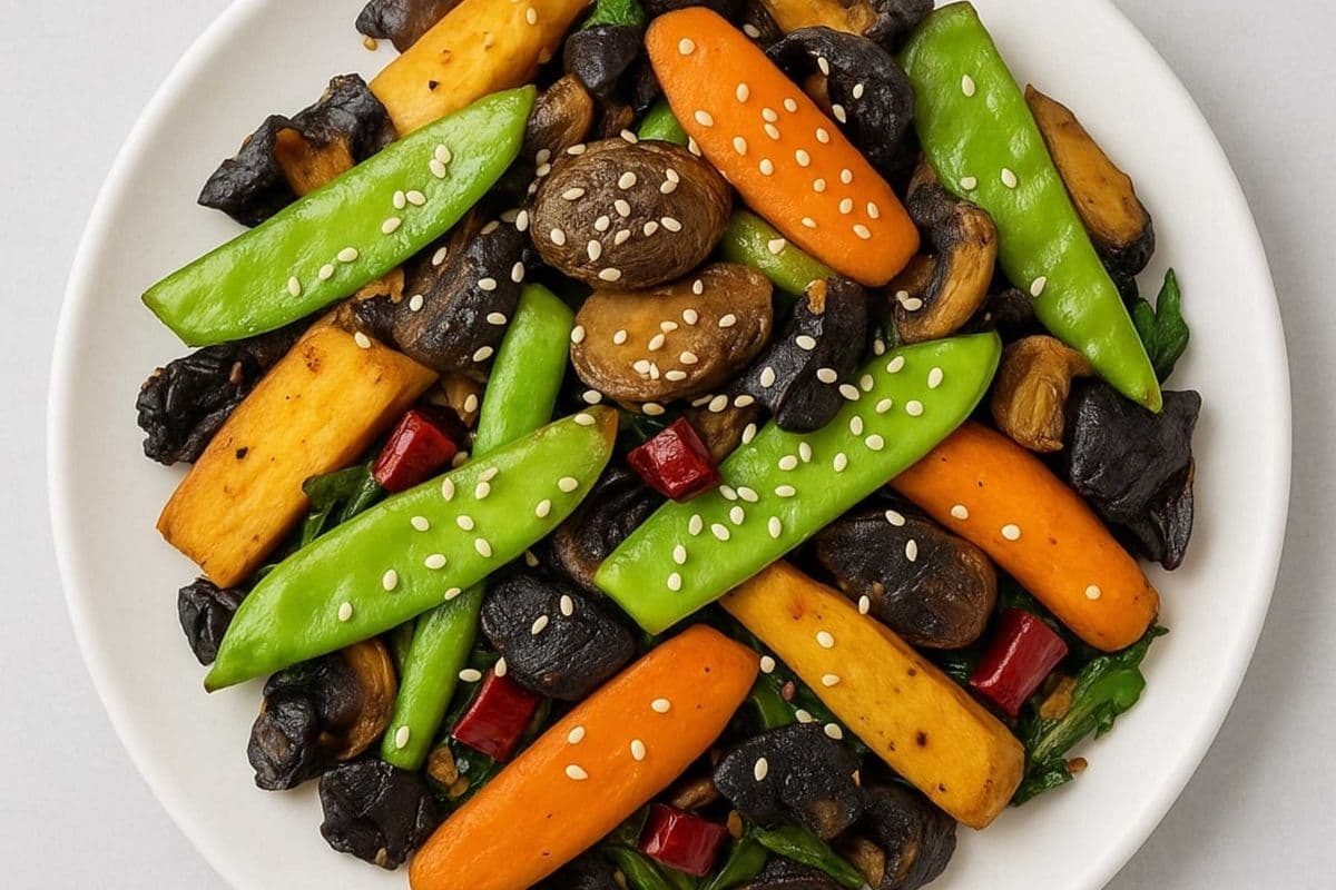 V12. Griddle Cooked Mixed Mushroom(Spicy) - 乾鍋什菌(辣)
